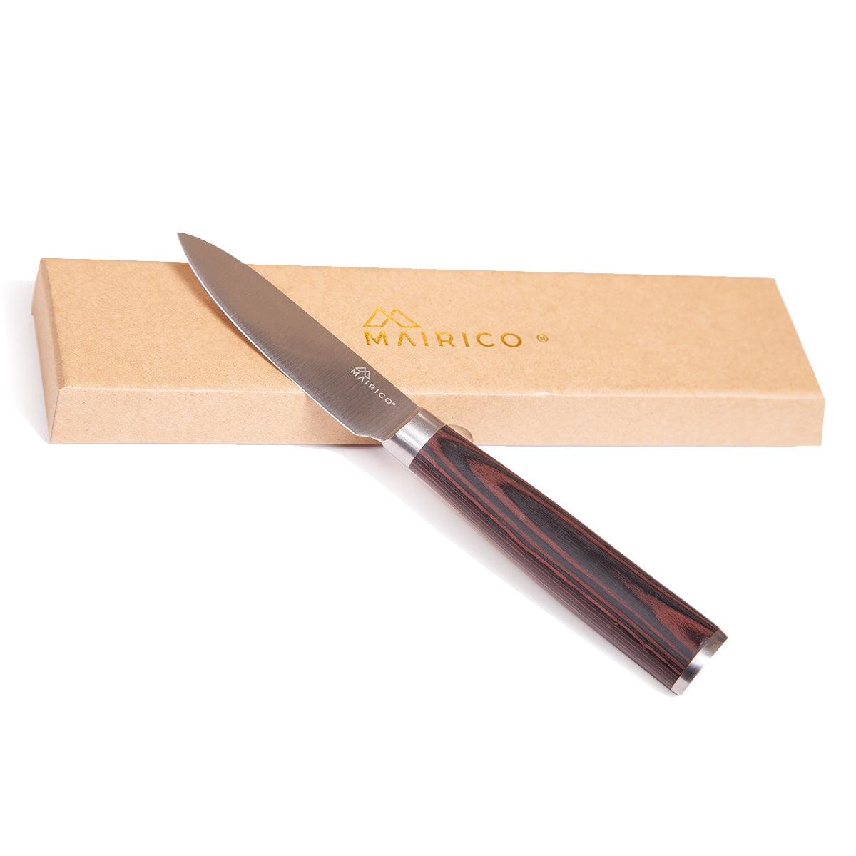 MAIRICO Premium Carving Knife - 11-inch Ultra Sharp Brisket Knife with Luxurious Pakkawood Handle and Granton Blade, Designed As Slicing Knife for