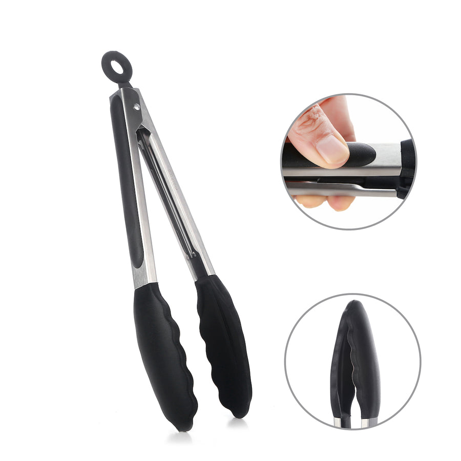These Top-Rated Silicone Tip Tongs Are Great for Grilling and