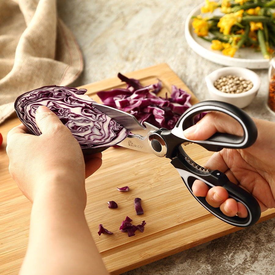 Kitchen Scissors, Ultra-Sharp Premium Stainless Steel Heavy Duty Kitch – US  Home Goods